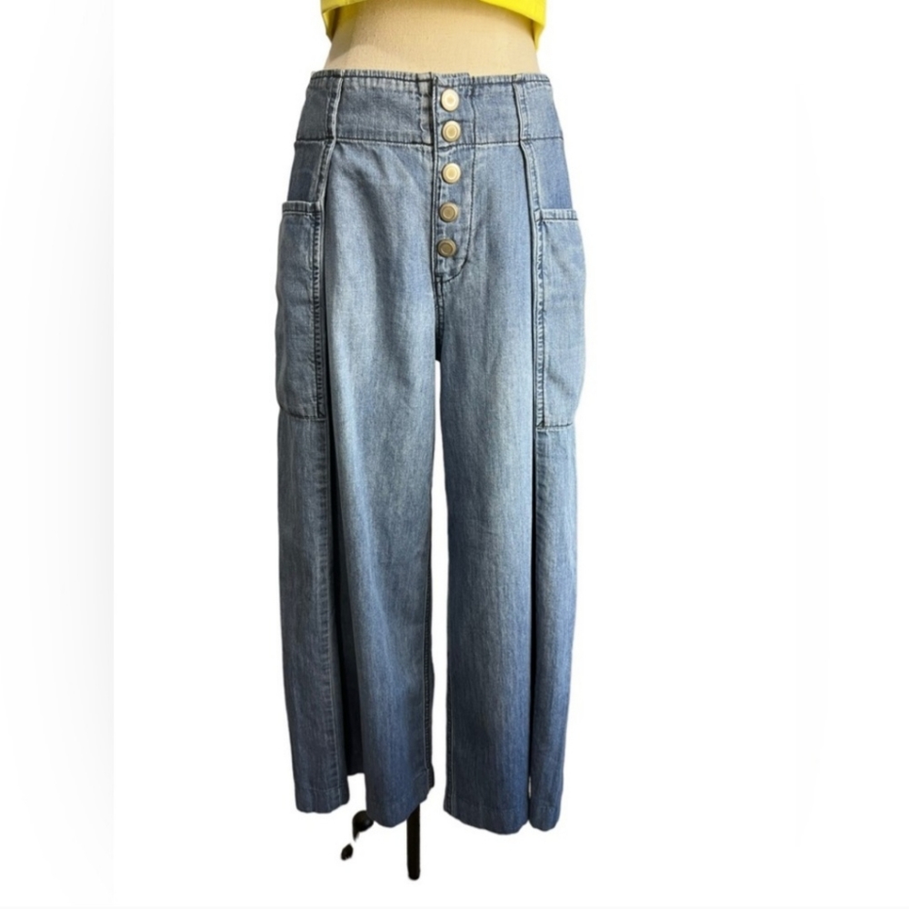 Free people super wide leg